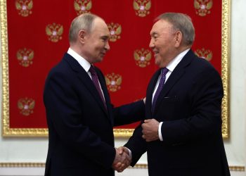 Назарбаев встретился с Путиным в Кремле (ВИДЕО)