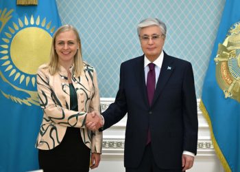 Касым-Жомарт Токаев принял действующего председателя ОБСЕ Элину Валтонен